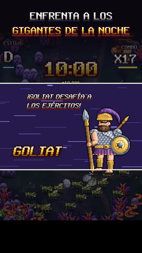 Goliat desafía a los ejércitos